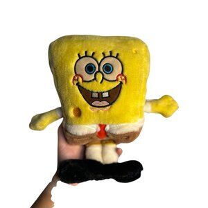 VTG Nickelodeon SpongeBob SquarePants Plush Doll Nanco 2003 Soft Collectible Toy